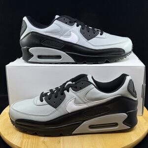 NEW Nike Air Max 90 By You Black/ Gray/ White Mens Size 11 HQ3691-900 Shoe